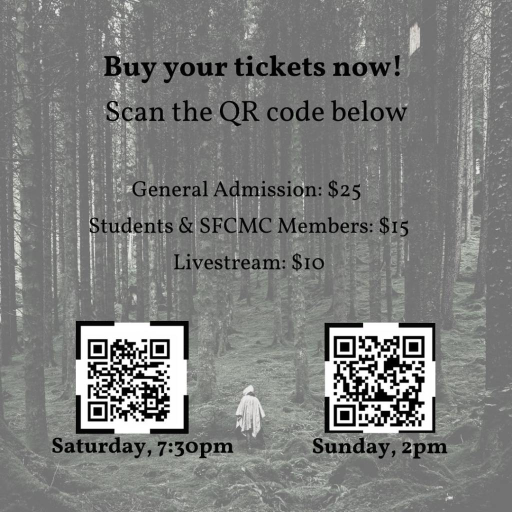 Graphical ticket information, duplicating the text above, with links.